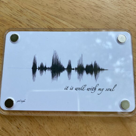 It Is Well With My Soul Soundwave Magnet - Picture 3 of 6